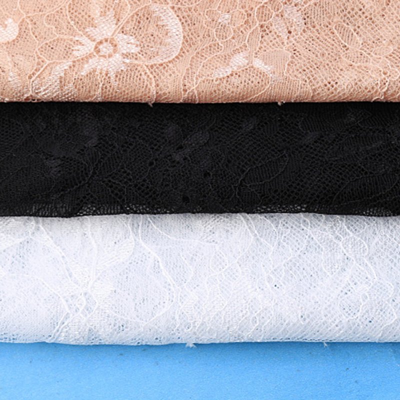 Lace Trim All-Over Nylon Lace Fabric for Apparel Wholesale Supplier 12